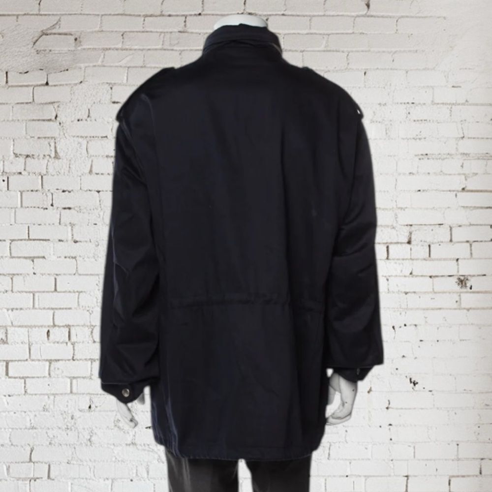 AMI Alexandre‎ Mattiussi Blue Parka Men’s Size S - Picture 6 of 10
